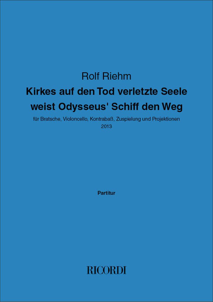Kirkes auf den Tod verletzte Seele weist Odysseus'